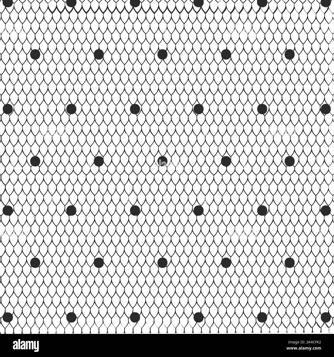 Model Against Patterned Background Digitally generated seamless pattern with halftone dots against white ...