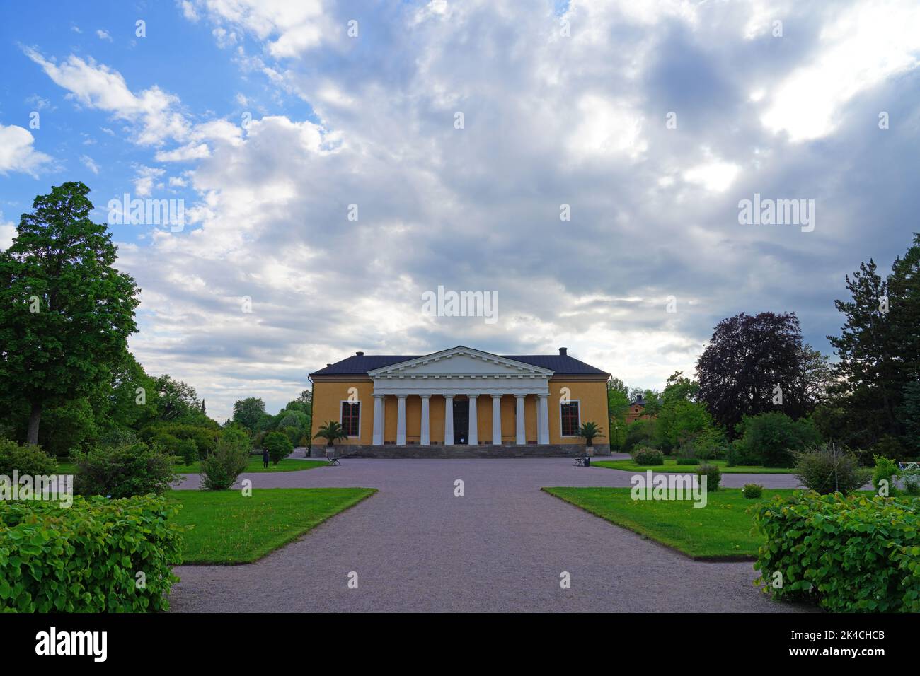 UPPSALA, SWEDEN 1 JUN 2022 View of the University of Uppsala