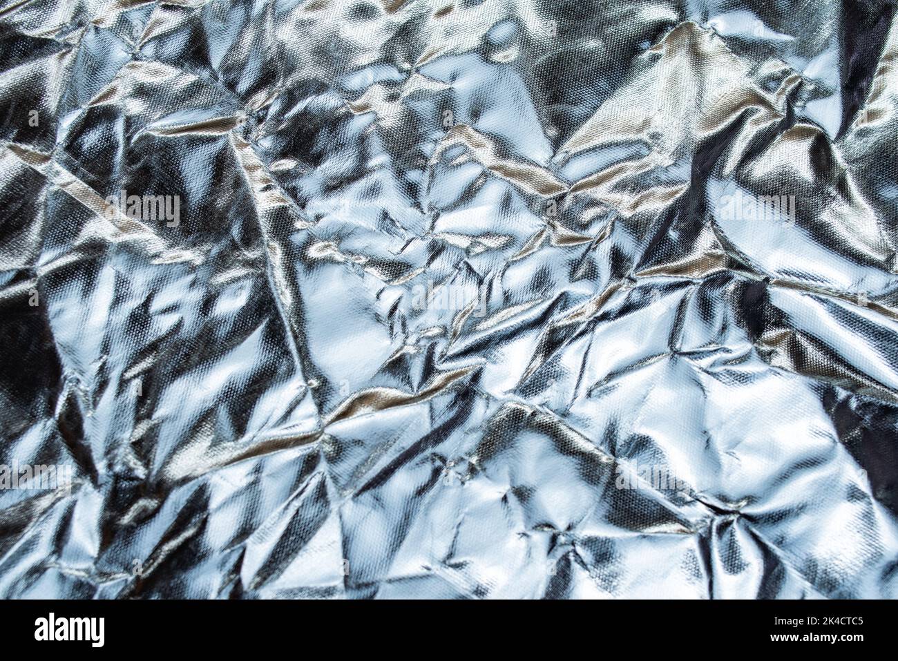 Silver foil background texture,silver grunge texture Stock Photo