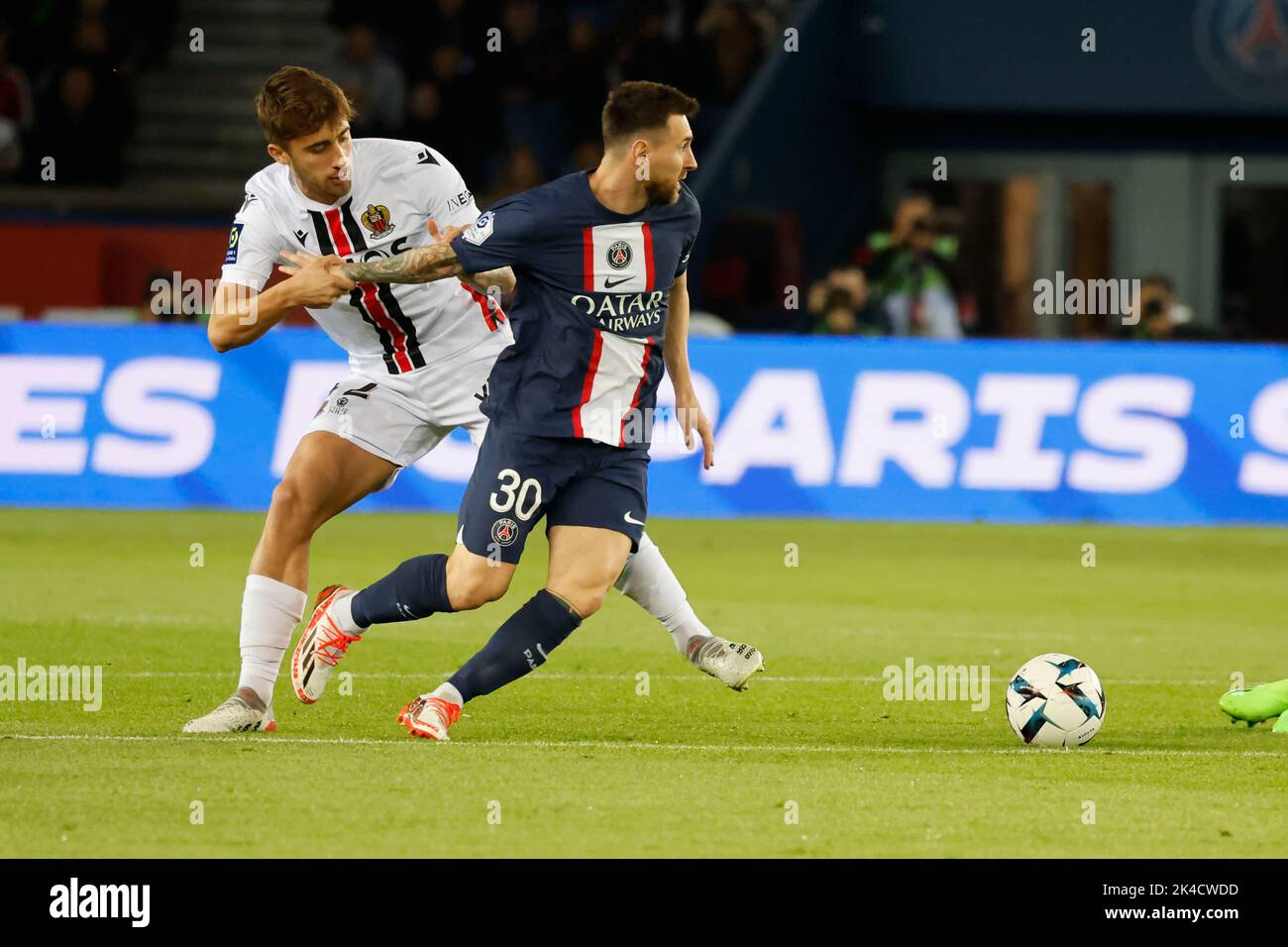 PSG - OGC Nice PSG Captain Marquinhos during the match of the 16th day of  Ligue 1, between Paris Saint-Germain and OGC Nice, at the Parc des Princes  Stock Photo - Alamy