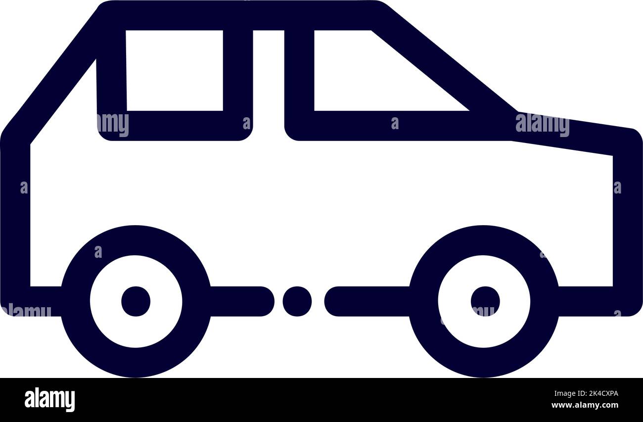 linear transport compact car Stock Vector Image & Art - Alamy