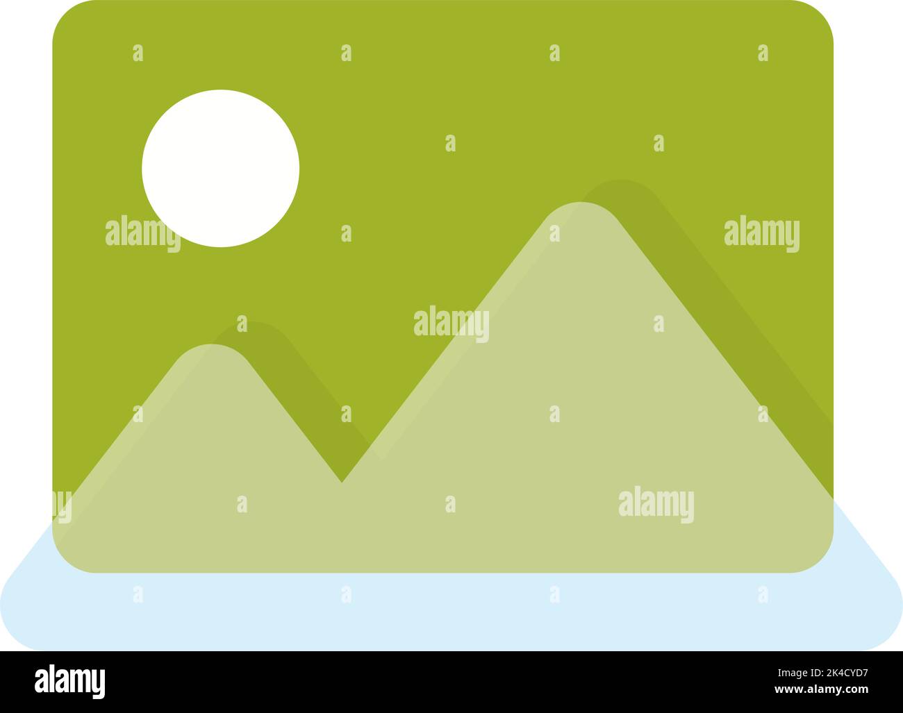 picture in glassmorphism Stock Vector