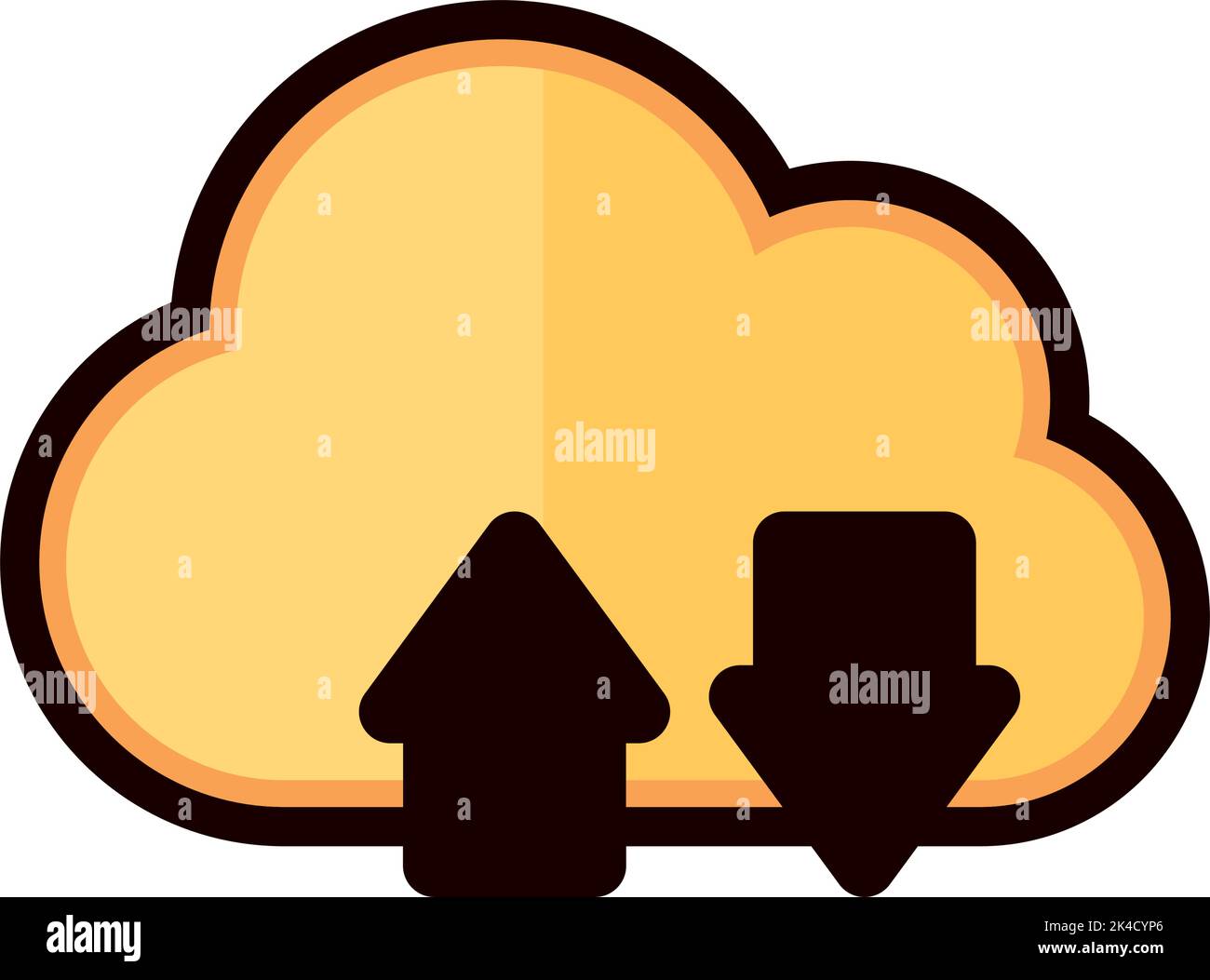 cyber security cloud storage Stock Vector Image & Art - Alamy