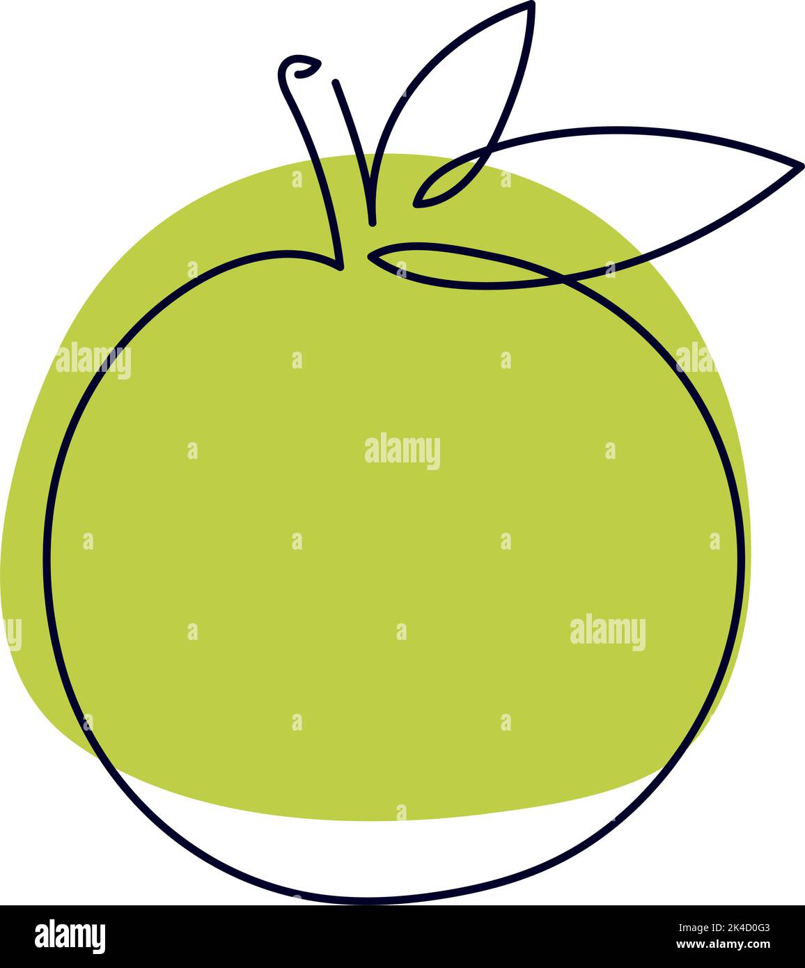 orange line drawing Stock Vector Image & Art Alamy