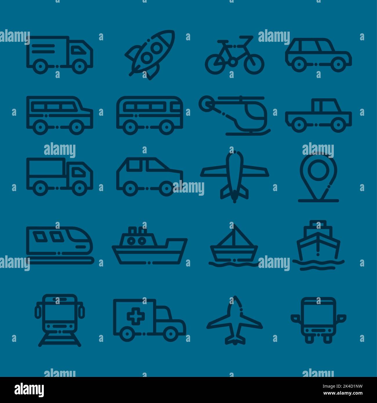 linear transport style Stock Vector Image & Art - Alamy
