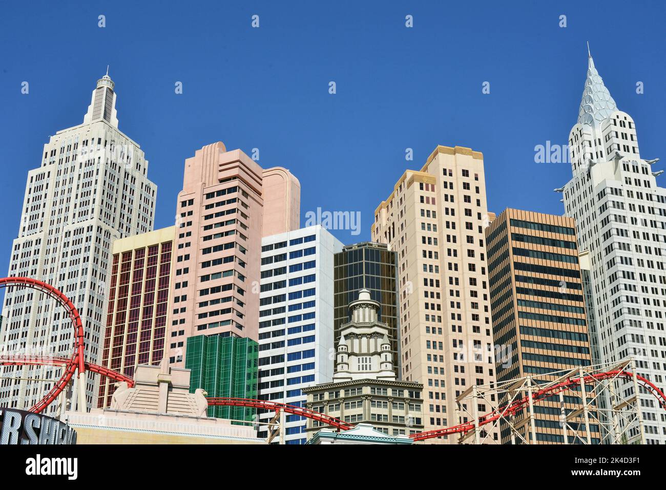 New YorkNew York Hotel & Casino located on the Las Vegas strip.Nevada