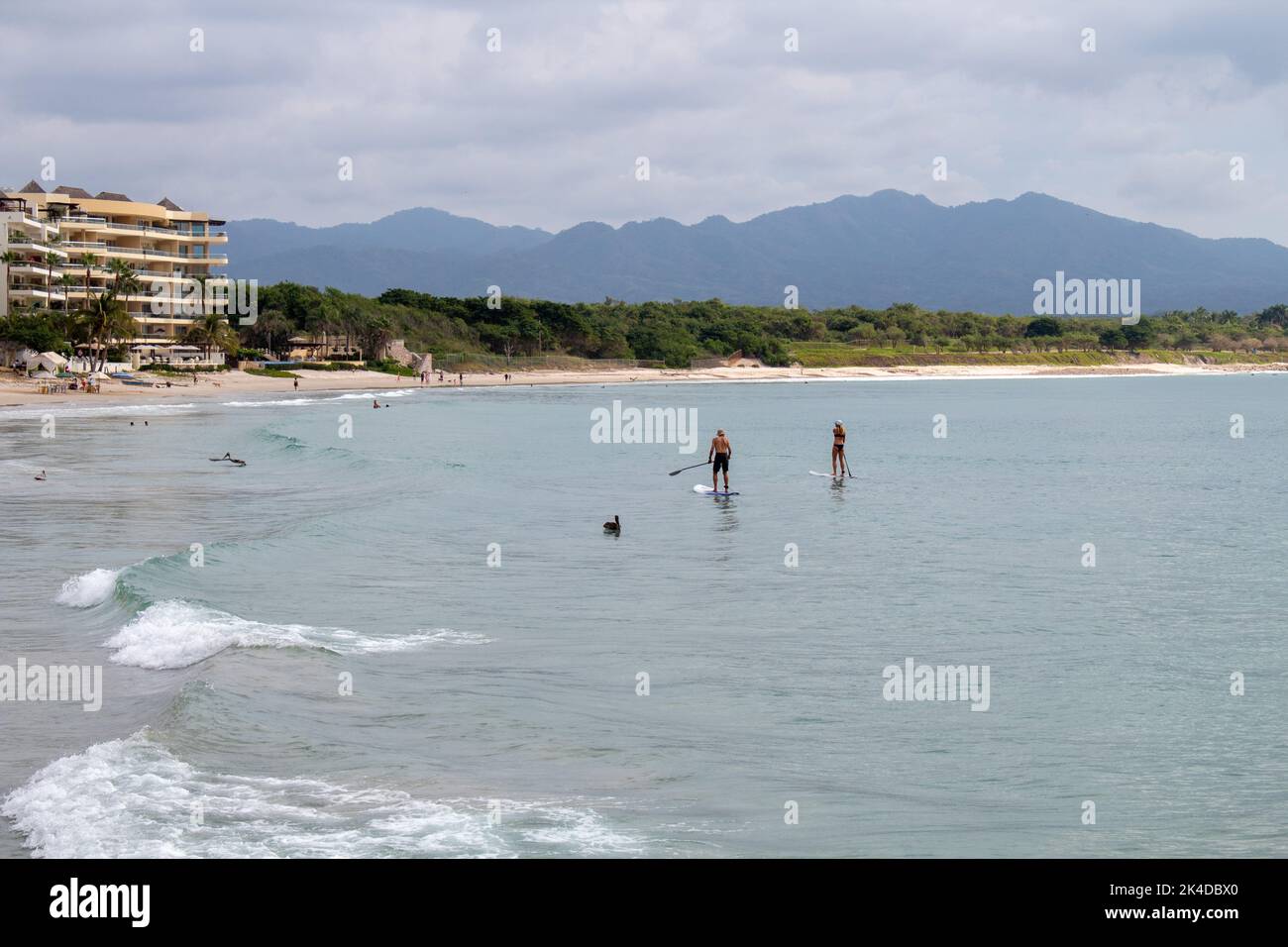 A landscape view of the Punta de Mita , Nayarit , mexico Stock Photo