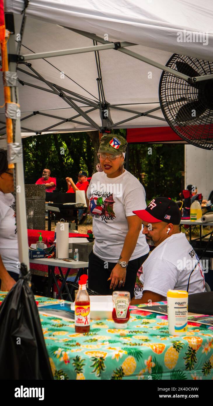 The international Folk Festival at Downtown Fayetteville, NC Stock