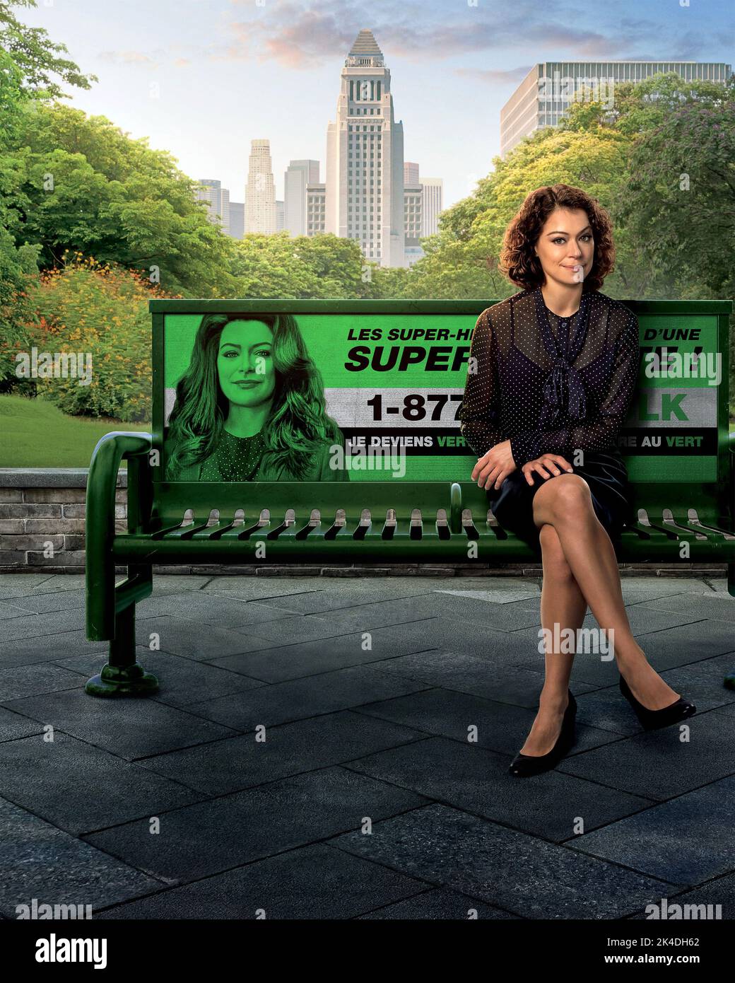 TATIANA MASLANY in SHE-HULK: ATTORNEY AT LAW (2022), directed by KAT COIRO and JESSICA GAO. Credit: MARVEL STUDIOS / Album Stock Photo