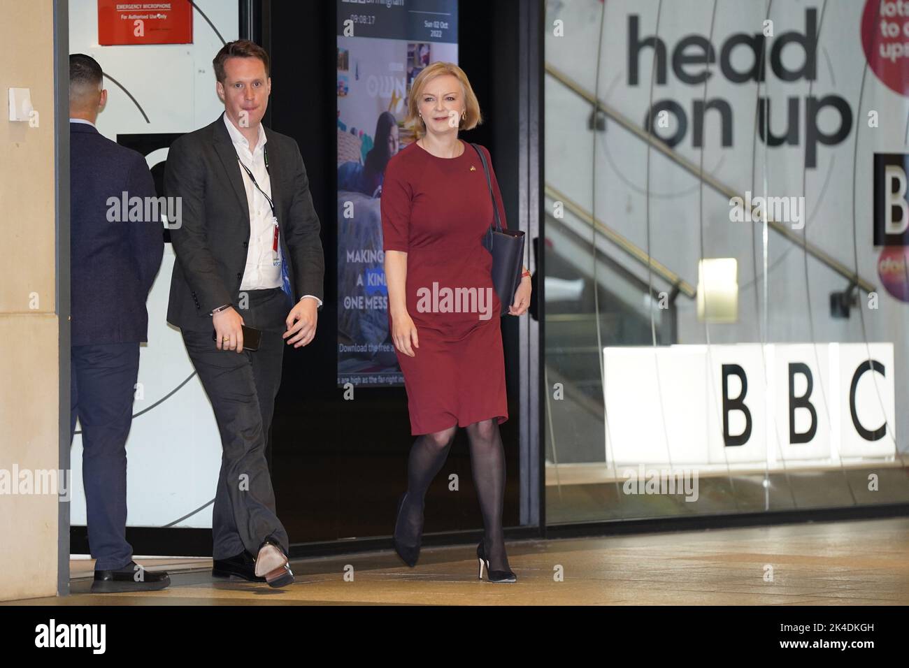 prime-minister-liz-truss-leaves-the-studio-after-appearing-on-the-bbc1
