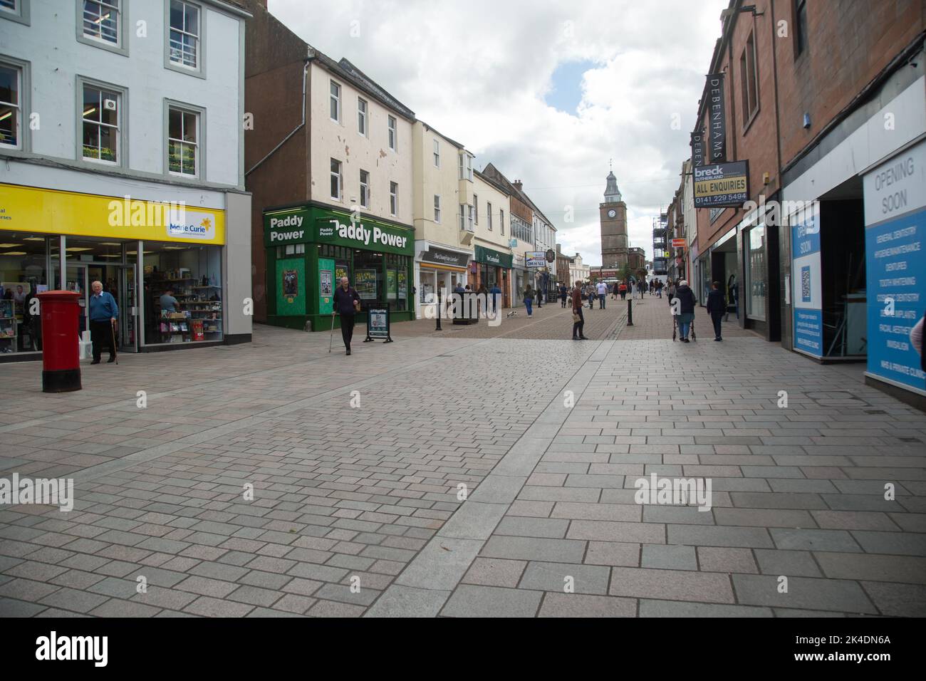 Dumfries, Dumfries & Galloway, Scotland, September 24th 2022, a view of