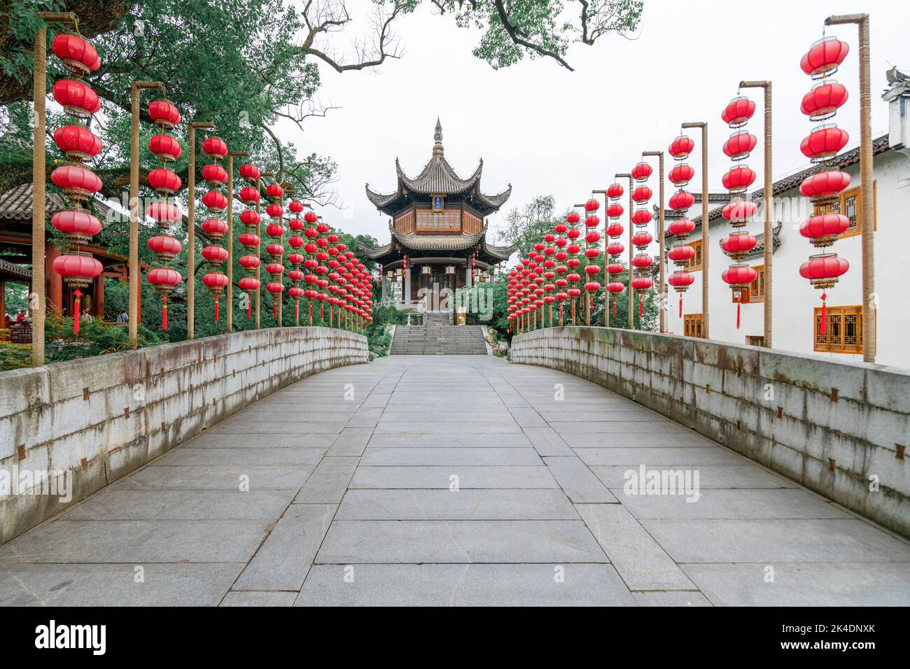 Xi Yuan, an ancient town in Wuyuan County, Shangrao Province, China Stock Photo