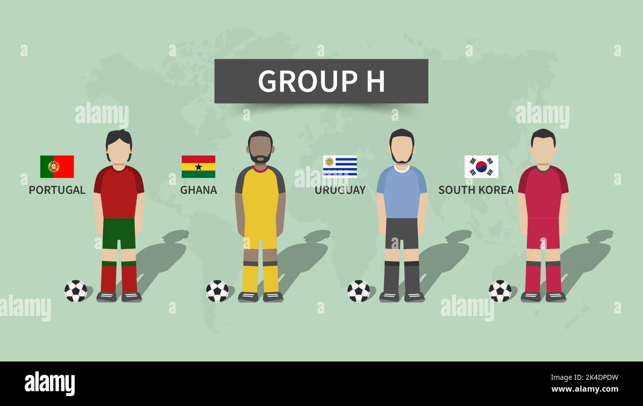 Qatar fifa world cup soccer tournament 2022 . 32 teams group stages and