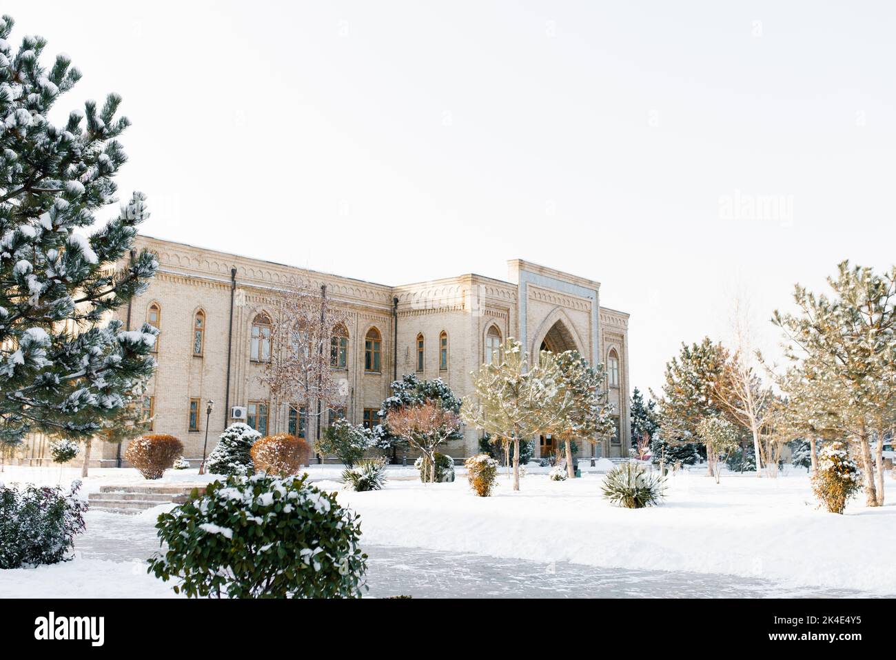 Tashkent, Uzbekistan. December 2020. Zarkainar National Gallery of Art Stock Photo