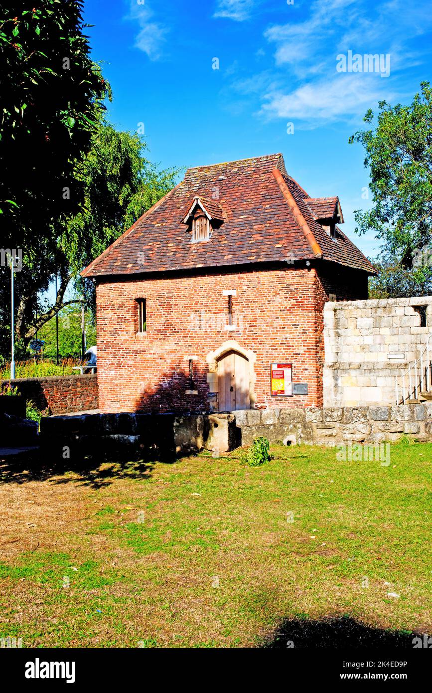 The Red Tower, Foss Island, York, England Stock Photo Alamy