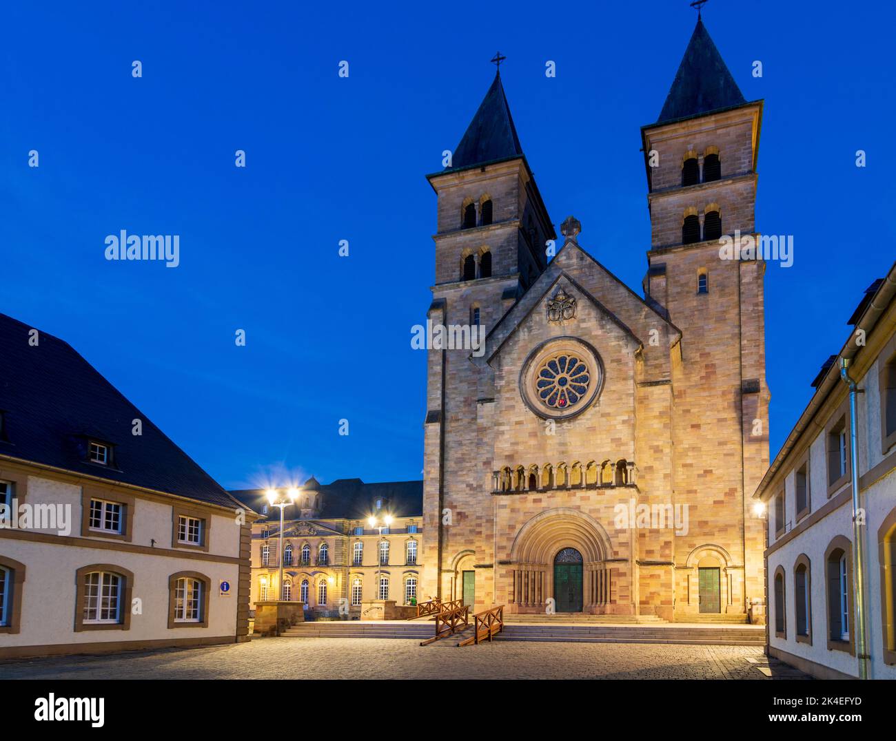 Echternach Abbey of Echternach in , Luxembourg Stock Photo Alamy
