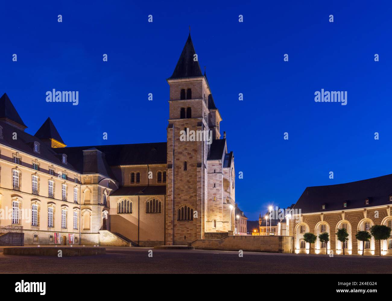 Echternach Abbey of Echternach in , Luxembourg Stock Photo Alamy