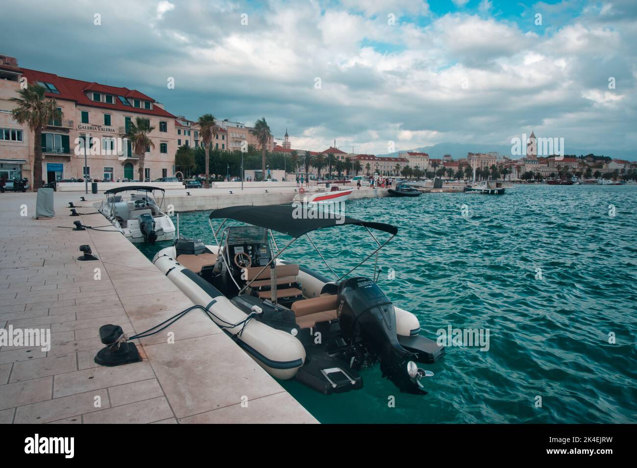 Split Marina,Split,Croatia Stock Photo