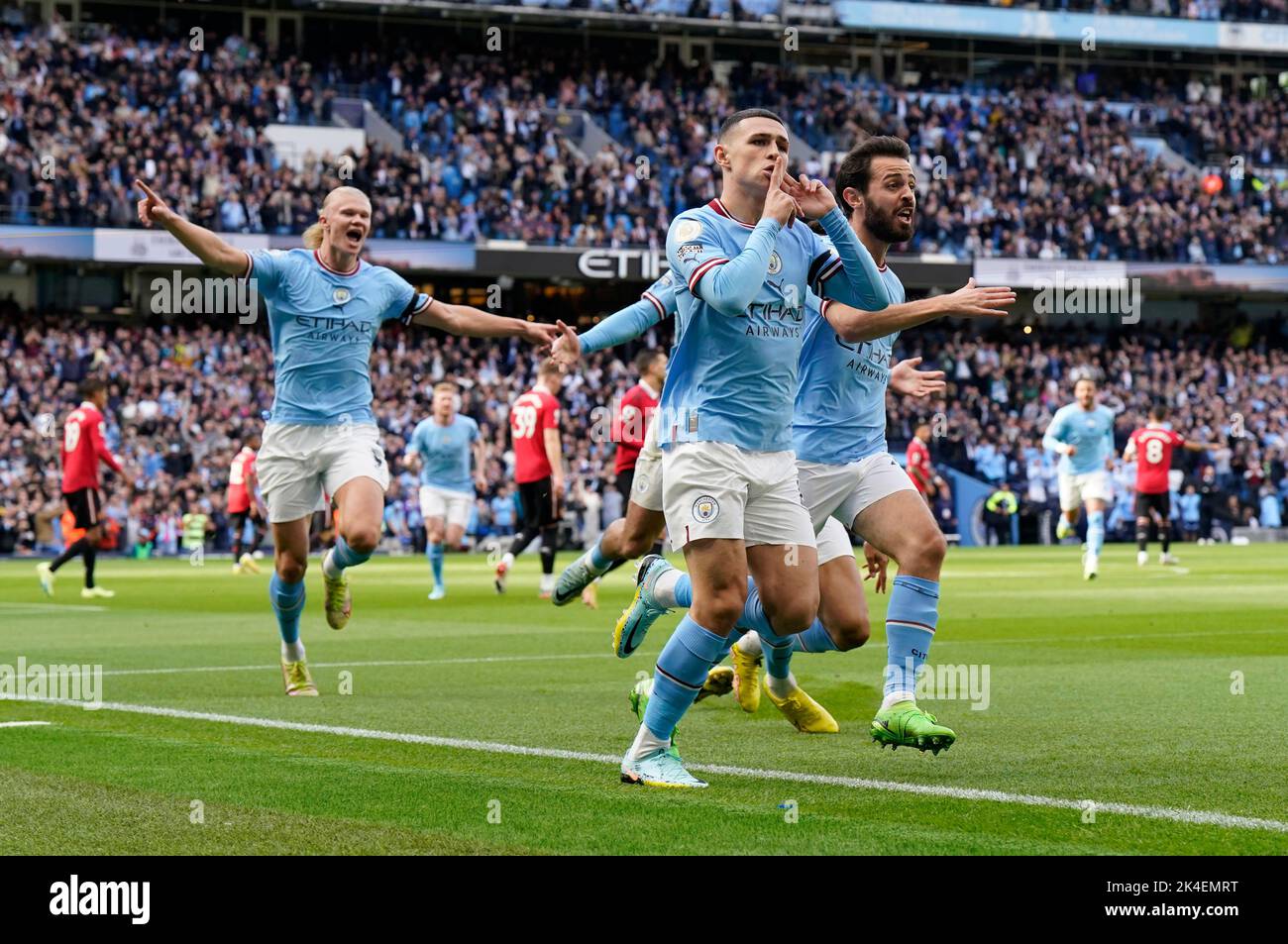 Manchester, England, 2nd October 2022. Phil Foden Of Manchester City ...