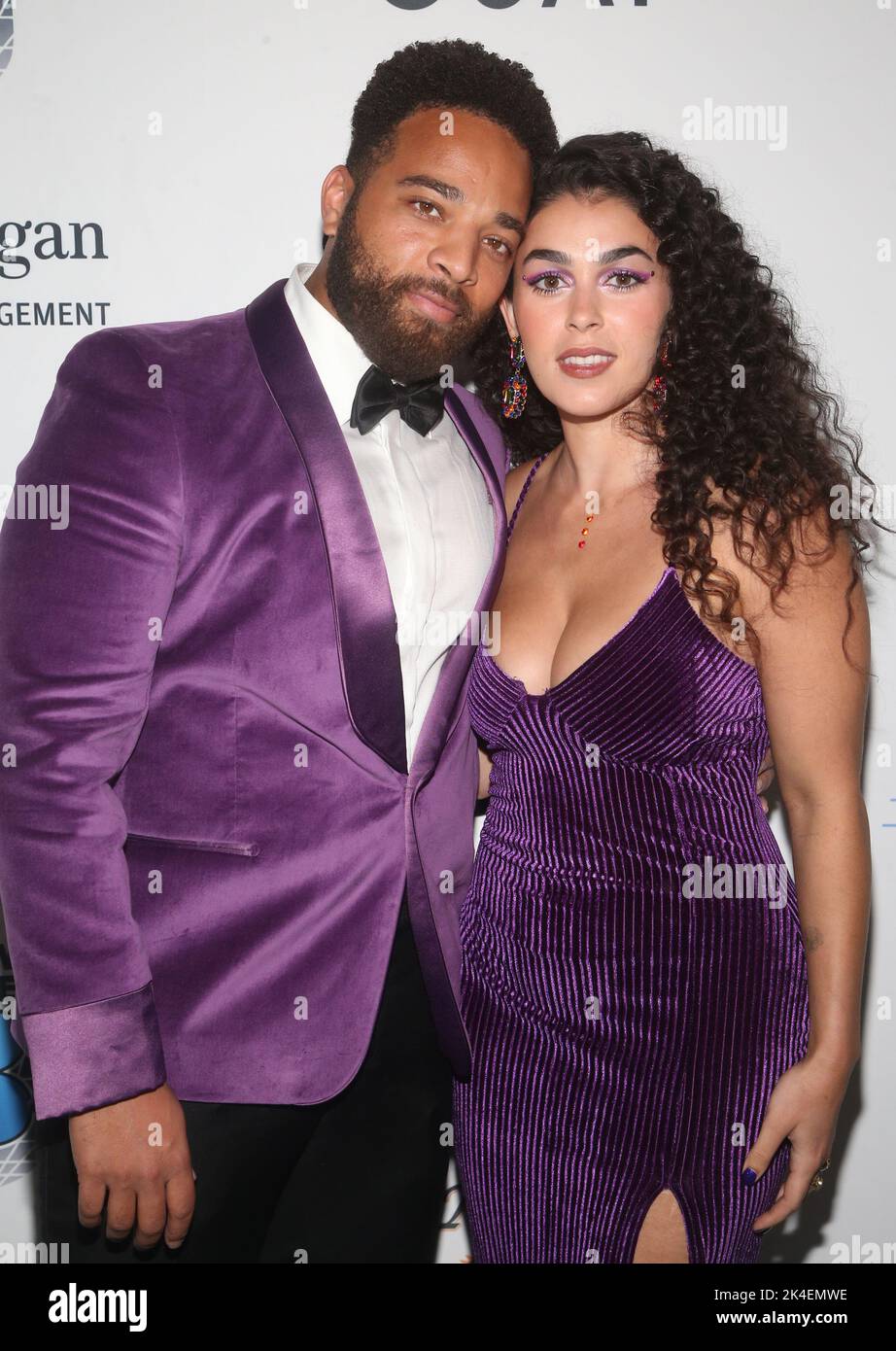 Los Angeles, Ca. 1st Oct, 2022. John Clarence Stewart, Natacha Karam at