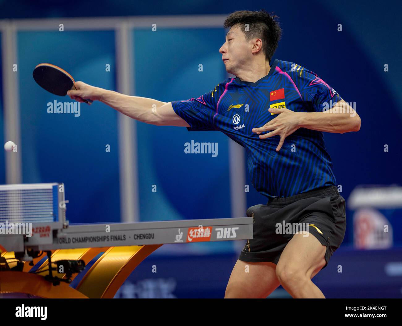 CHENGDU, CHINA OCTOBER 2, 2022 Malong of China competes against
