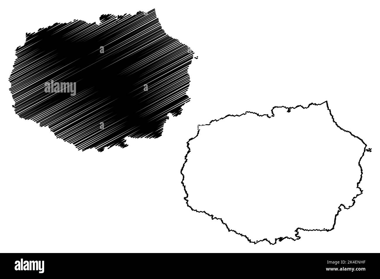 Santa Cruz island Republic of - Santa Cruz Island Republic Of Ecuador Pacific Ocean Latin Or South America Galapagos Islands Archipielago De Colon Map Vector Illustration Scri 2K4ENHF 