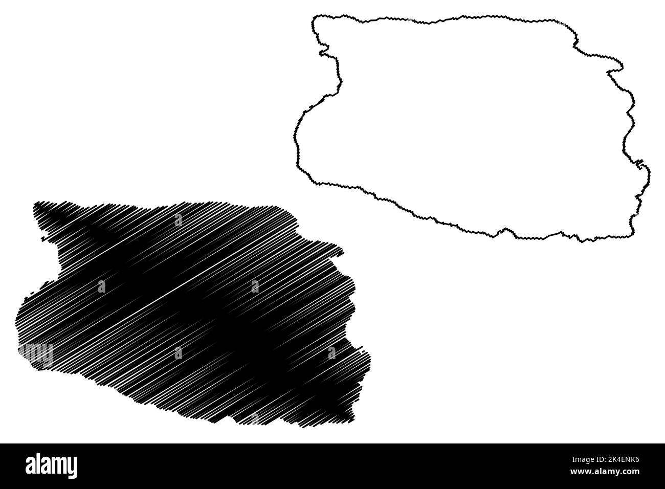 Santa Fe island Republic of Ecuador - Santa Fe Island Republic Of Ecuador Pacific Ocean Latin Or South America Galapagos Islands Archipielago De Colon Map Vector Illustration Scribb 2K4ENK6 