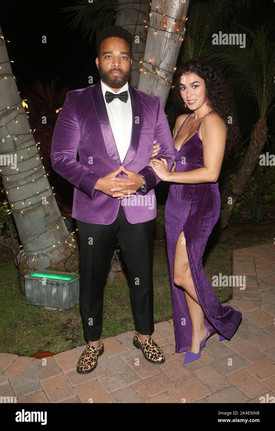 Los Angeles, Ca. 1st Oct, 2022. John Clarence Stewart, Natacha Karam at