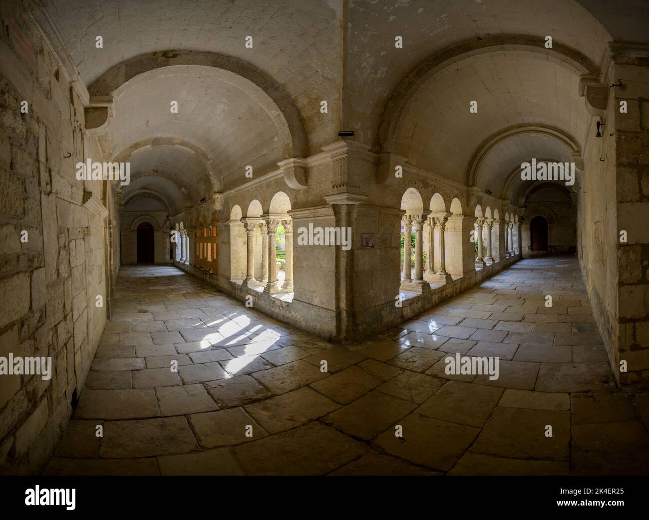The hospital of St. Paul de Mausole, San Remy, Provence, France