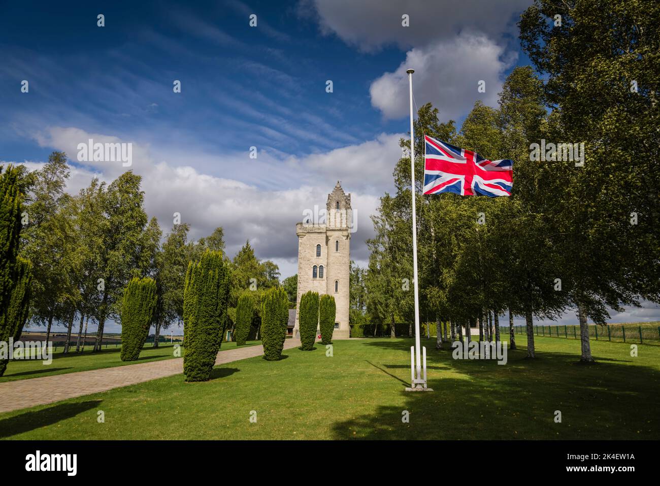 Ulster Memorial Tower, Thiepval, France, Northern Ireland's National