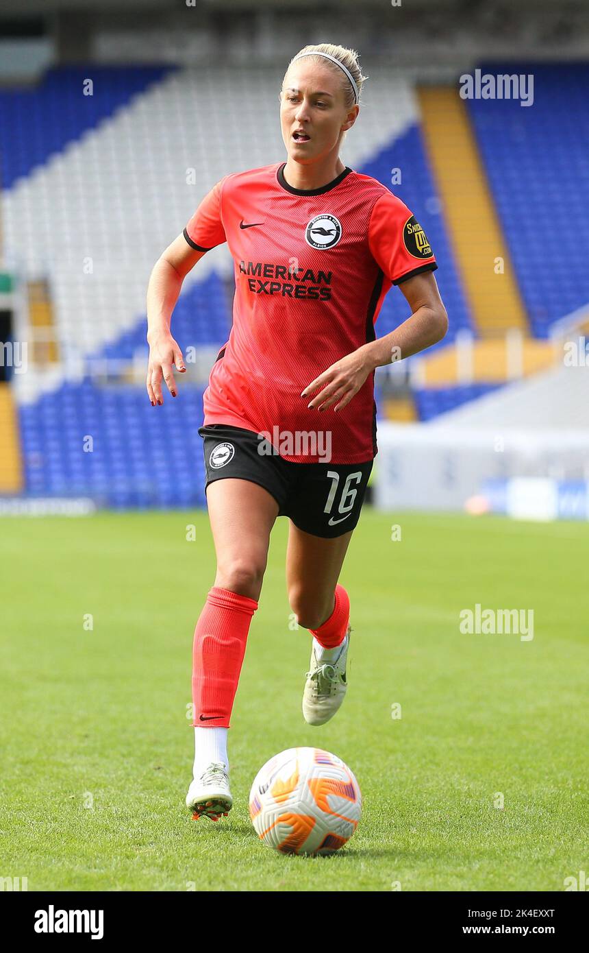 Brighton and Hove Albion's Emma Kullberg during the FA Women's ...