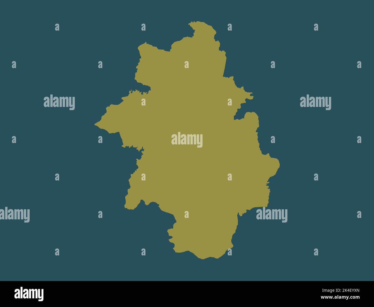 Kankan, region of Guinea. Solid color shape Stock Photo Alamy