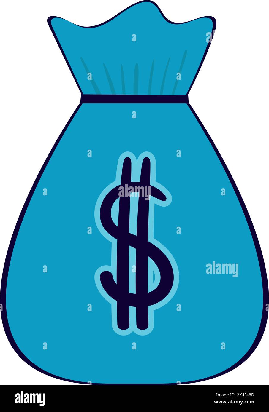 money bag icon Stock Vector Image & Art - Alamy