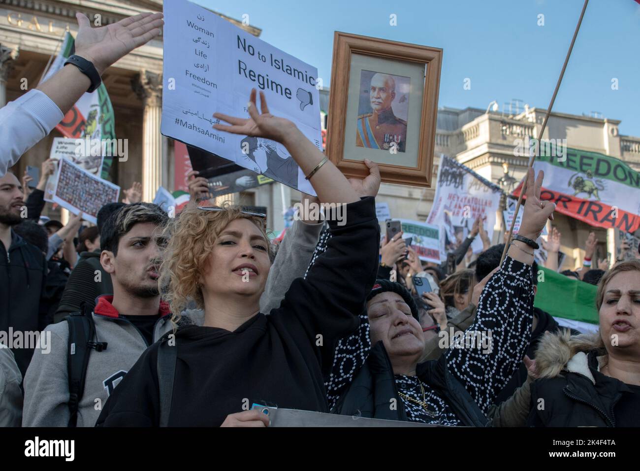 Woman, Life, Freedom’: London Protest Over Iran Draws Thousands To ...