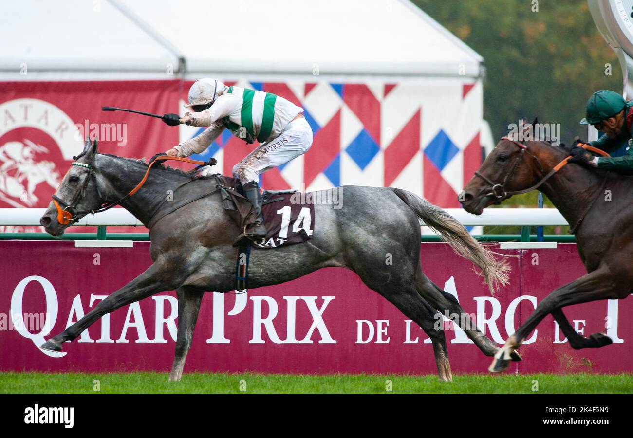K Rausing Paris, France. 02nd Oct, 2022. Alpinista and Luke Morris win the Qatar ...