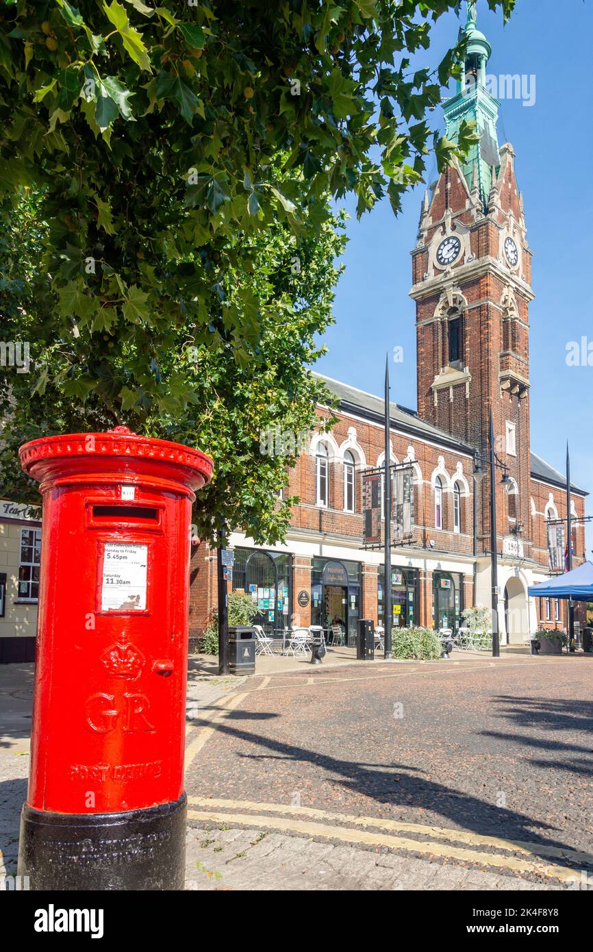March Town Hall, Market Place, March, Cambridgeshire, England, United Kingdom Stock Photo