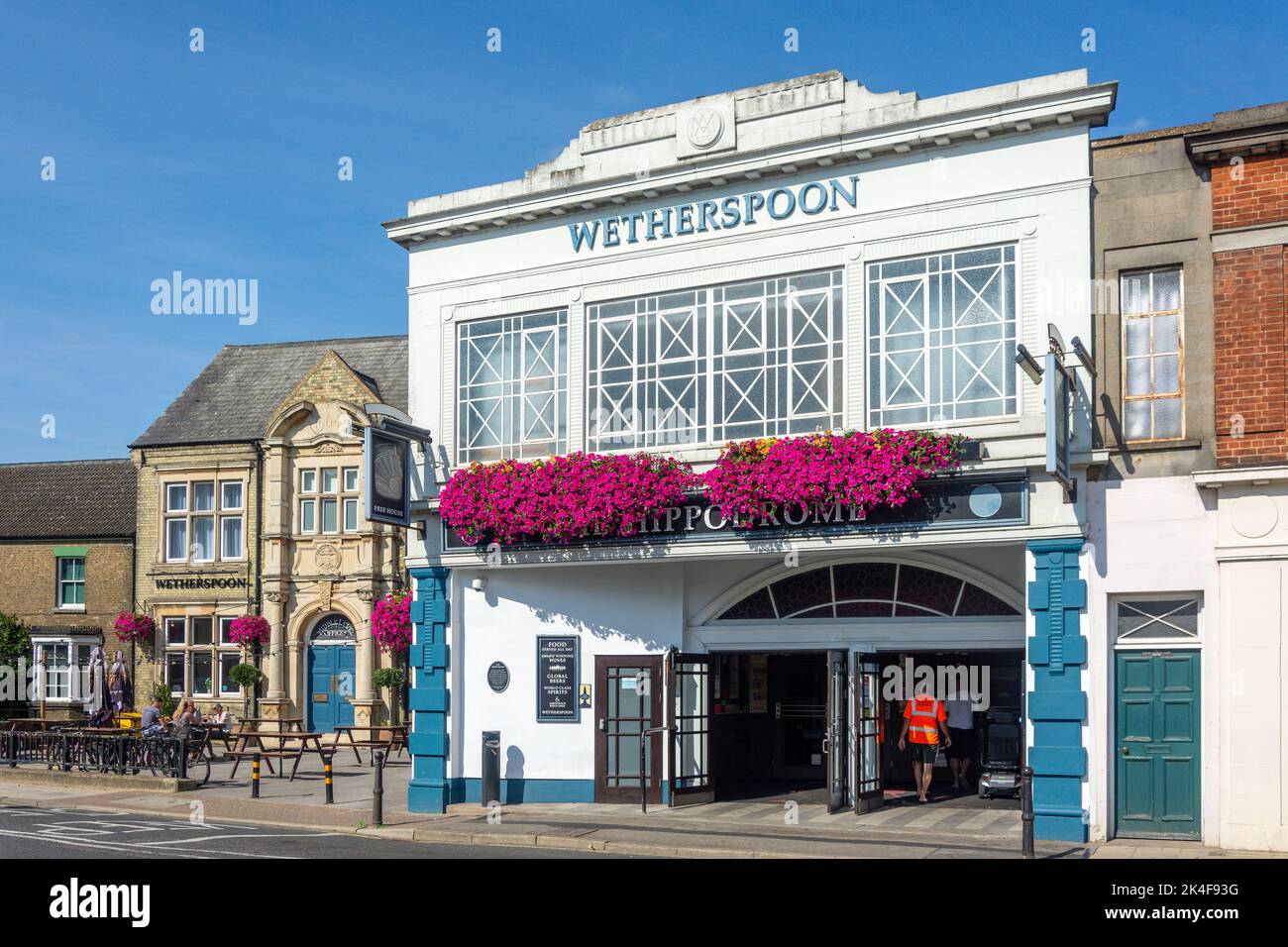 The Hippodrome Wetherspoon Pub, Gordon Avenue, March, Cambridgeshire, England, United Kingdom Stock Photo