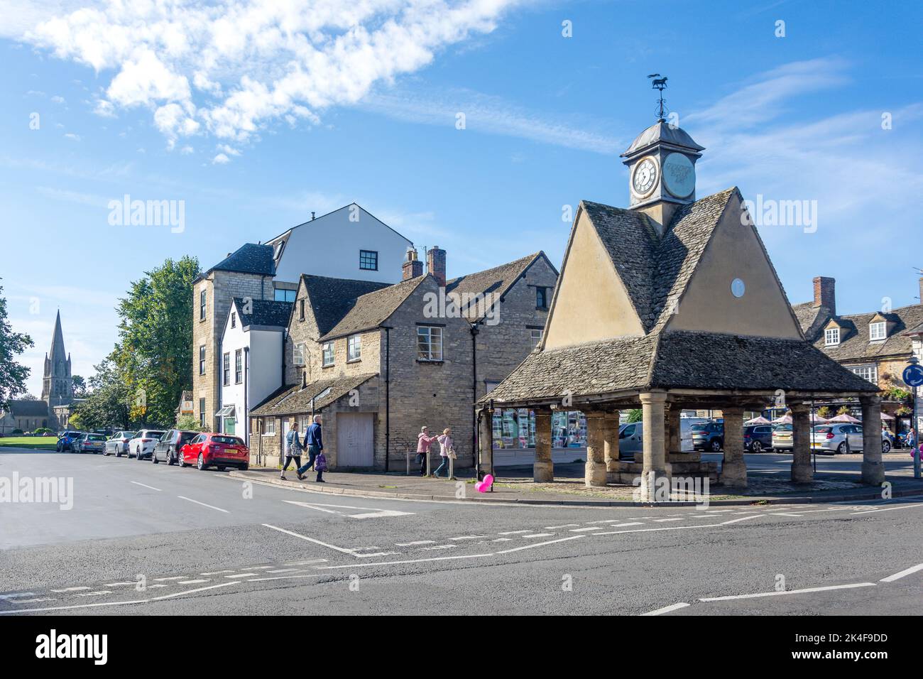Medieval Buttercross, Market Square, Witney, Oxfordshire, England