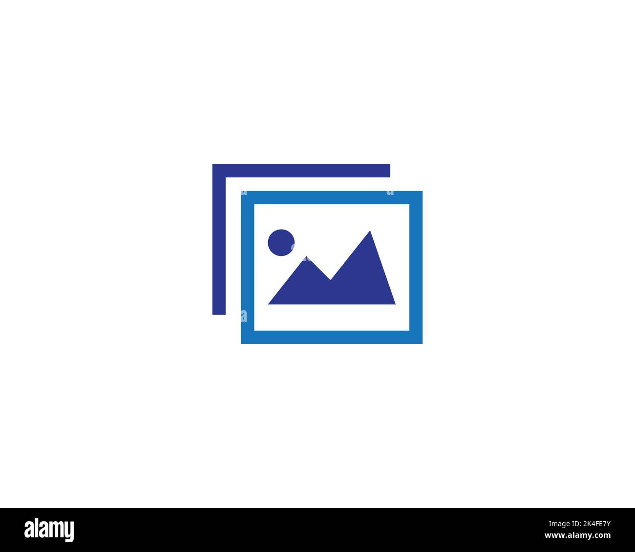 album picture photo gallery pic frame camera icon vector dymbol design