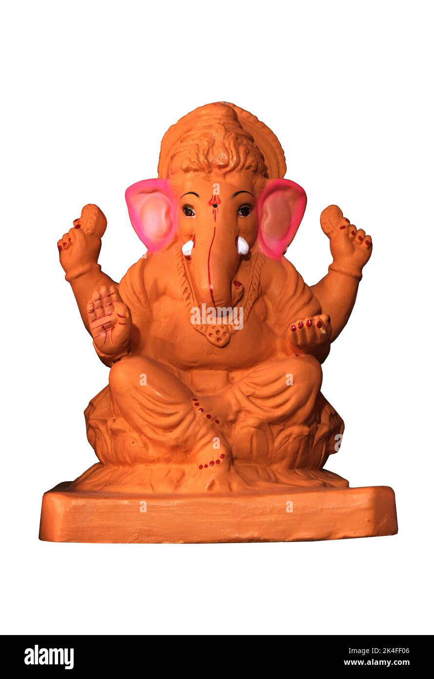 Ganesh clay idols Cut Out Stock Images & Pictures - Alamy