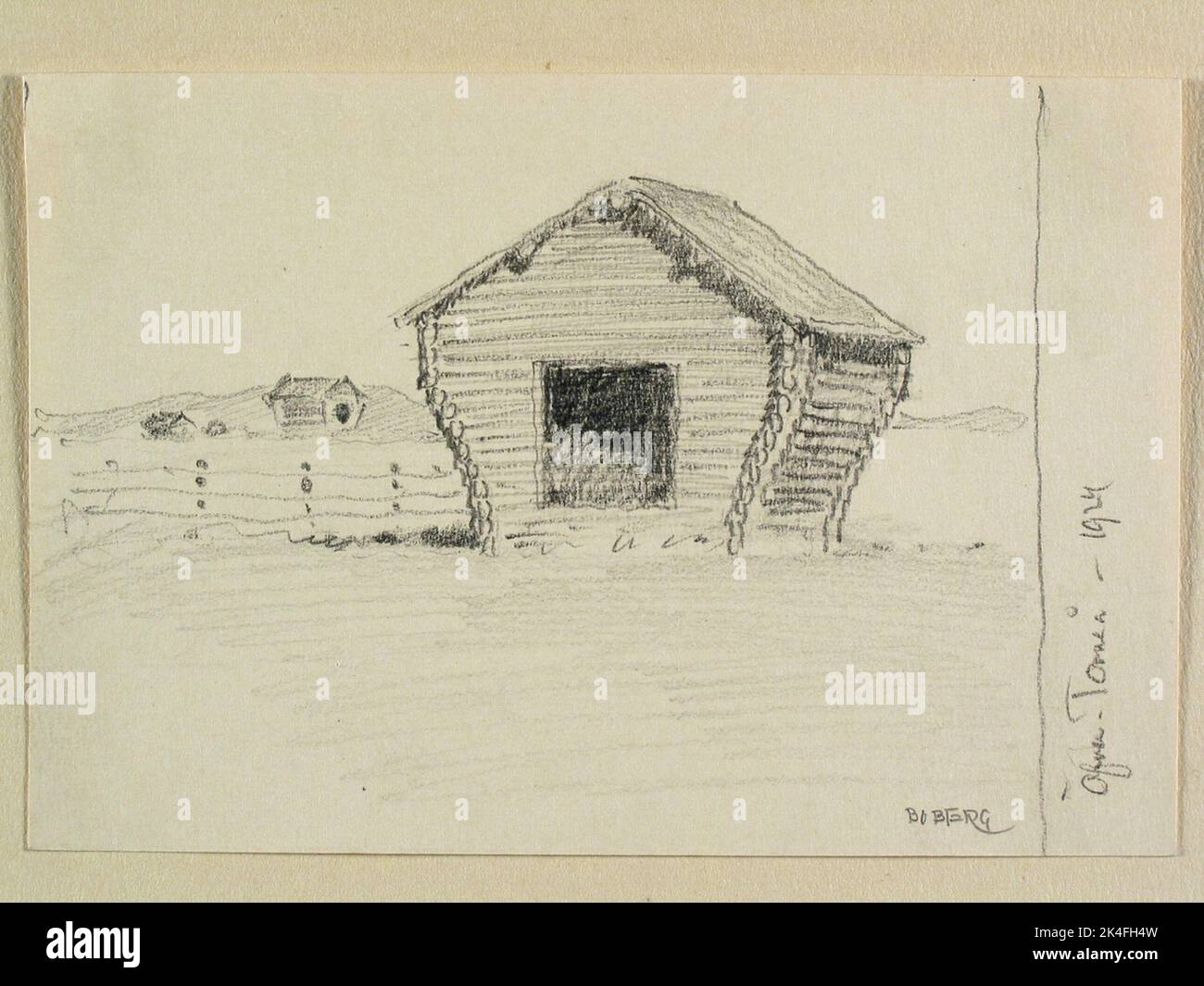 Outbuilding drawing hi-res stock photography and images - Alamy