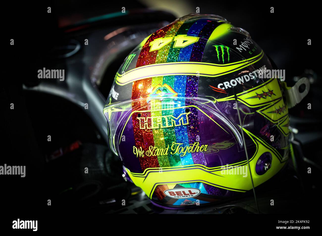 The helmet of lewis hamilton hi-res stock photography and images - Page 10  - Alamy