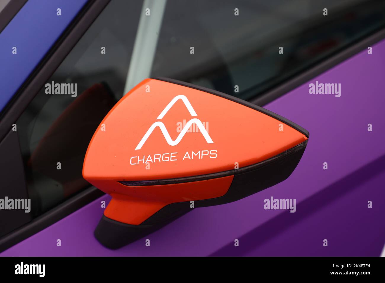 The electric prototype PWR001 during Saturday's STCC race in the Grande