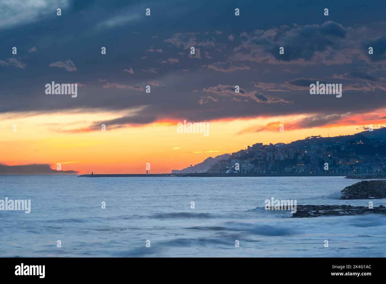 Long exposure hdr sunset hi-res stock photography and images - Alamy