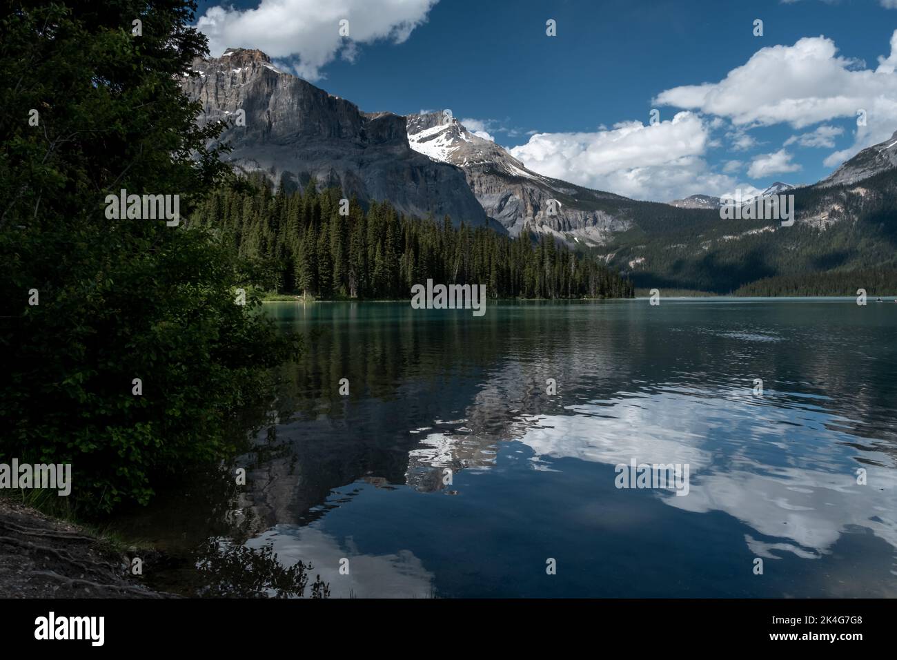 Emerald lake lookout in snow hi-res stock photography and images - Alamy