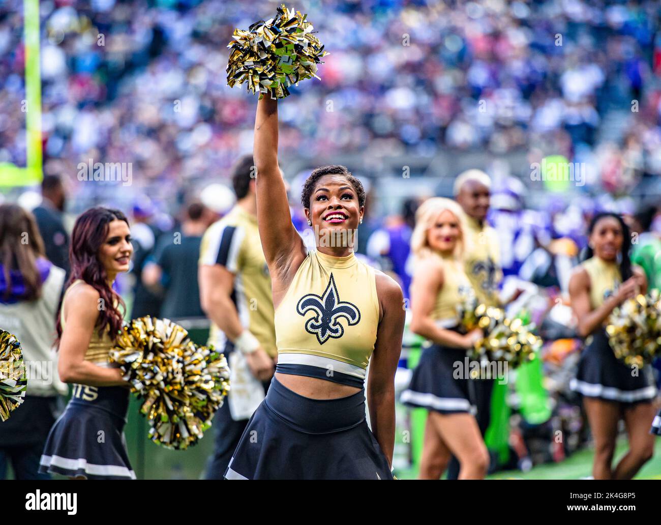 LONDON, UNITED KINGDOM. 02nd, Oct 2022. A New Orleans Saints