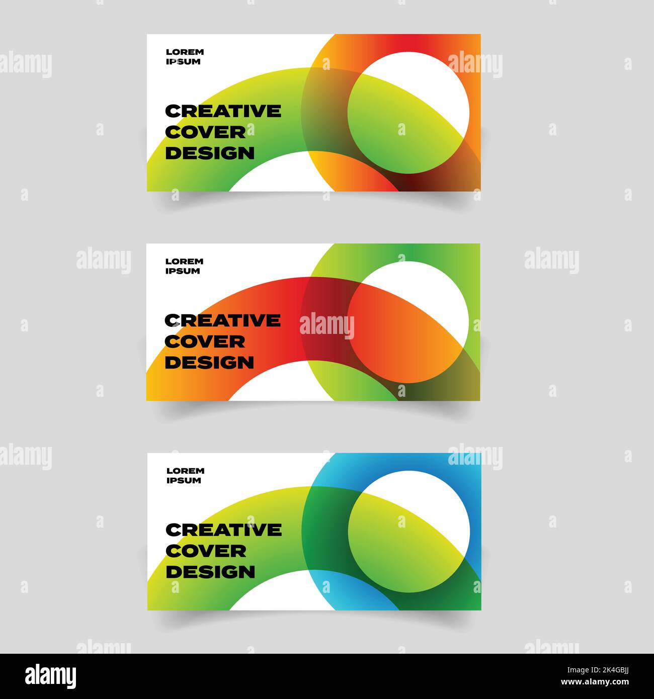 Creative Cover design abstract for web and social vector Stock Vector