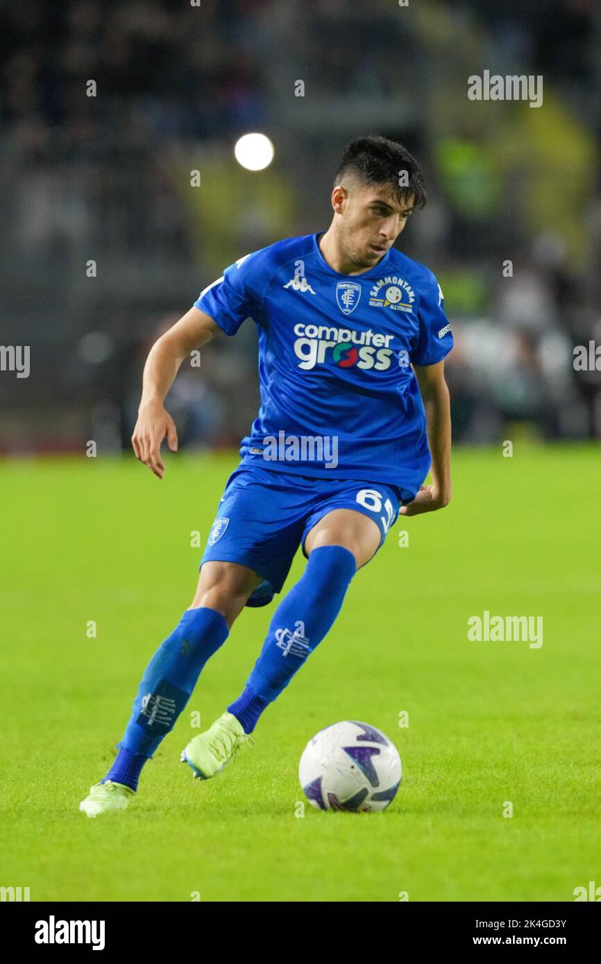 Empoli, Italy. 01st Oct, 2022. Fabiano Parisi of Empoli FC during the Serie A 2022/2023 football match between Empoli and AC Milan at Castellani stadium in Empoli (Italy), October 1st, 2022. Photo Paolo Nucci/Insidefoto Credit: Insidefoto di andrea staccioli/Alamy Live News Stock Photo
