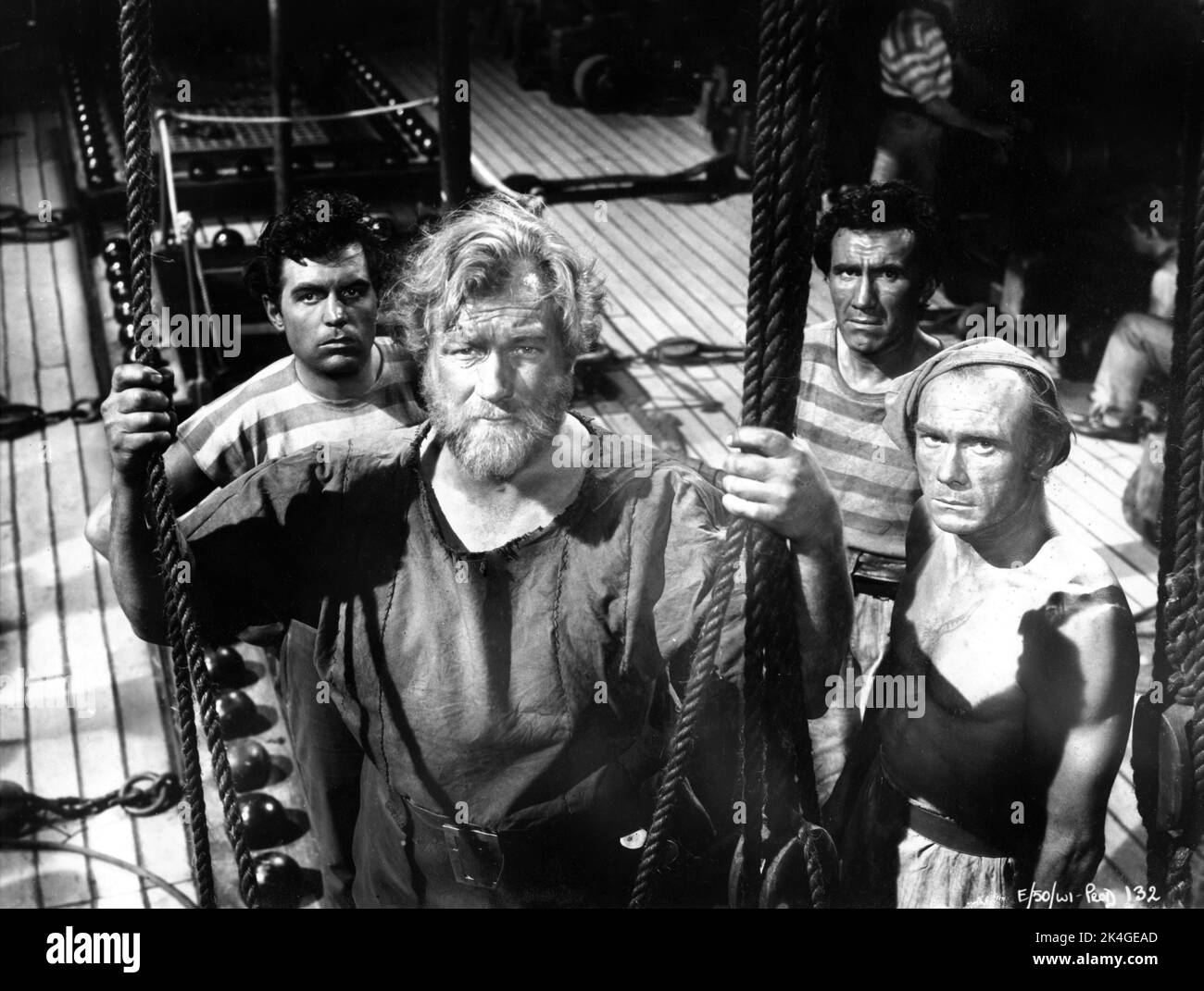 JAMES ROBERTSON JUSTICE in CAPTAIN HORATIO HORNBLOWER R.N. 1951 director RAOUL WALSH novel / adaptation C.S. Forester music Robert Farnon UK-USA-France co-production Warner Bros. Stock Photo