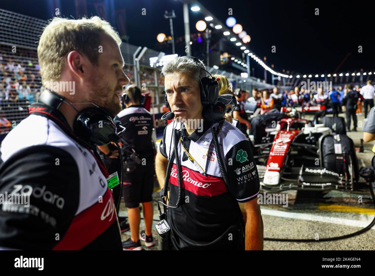 October 2, 2022, Rome, Singapore: PUJOLAR Xevi (spa), Head of Trackside ...